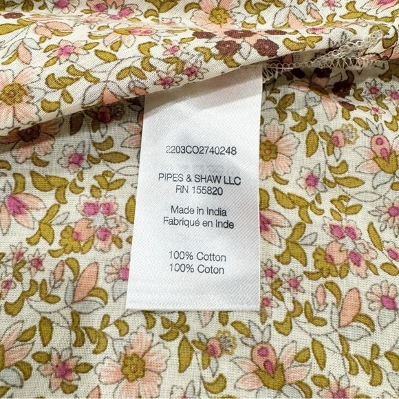 Veronica Beard | Lyanna Floral Lace Top Cotton Size 10 - Picture 8 of 9